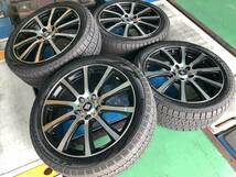 【未使用】ライツレーB10 18x7J 5H 114.3 +53 4本 1台分 225/45R18 オデッセイ エスティマ ヴェゼル アコード クラウン マークX レヴォーグ_画像9