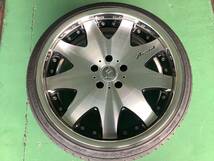 【中古】アミスタット KLAUD 19x8J 5H 114.3 +48 4本 1台分 215/35R19 B/P ディッシュ カスタム ヴォクシー ノア ステップワゴン など_画像2