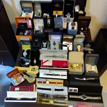 ケース入り腕時計まとめて GUCCI DIESEL FENDI GIVENCHY SEIKO CITTZEN ELGIN Yukiko Kimijima agnes-b mila Paulsmithなど合計36個_画像1