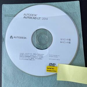 AUTODESK 正規品 AUTOCAD LT 2014 ジャンク 未確認 ケース無し