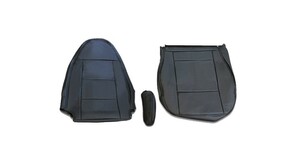  Mitsubishi Fuso seat cover Super Great front glossless . black driver`s seat black truck 