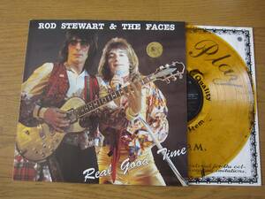 □ ROD STEWART & FACES マルチカラーレコードほぼ美品 REAL GOOD TIME SWINGIN PIG