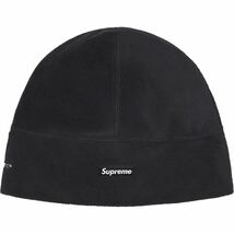 【新品未使用】 23AW 24 新品 SUPREME シュプリーム POLARTEC BEANIE ポーラテック ビーニー 帽子 ぼうし BLACK ブラック 即決早い者勝ち_画像1