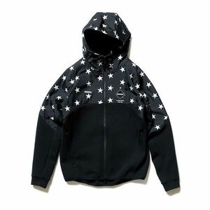 【即決】 FCRB f.c real bristol エフシーレアルブリストル SOPHNET ソフネット VENTILATION HOODIE フーディー スウェットパーカー BLACK