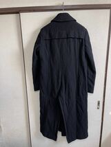 【即決】【良品】JULIUS ユリウス WOOL LONG COAT ウールコート BLACK ブラック 黒色 即決早い者勝ち_画像2