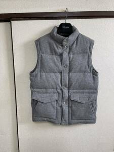 【良品】 uniform experiment UE ユニフォームエクスペリメント SOPHNET ソフネット WOOL DOWN VEST ダウンベスト GREY グレー色 即決あり