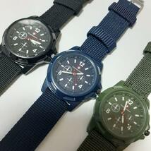 新品　未使用　army　戦争　腕時計　緑　黒　青　三色セット　102_画像7