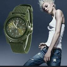 新品　未使用　army　戦争　腕時計　緑　黒　青　三色セット　105_画像2
