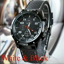 新品　腕時計　黒 白　スポーツ　ビジネス　106_画像3