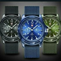 新品　未使用　army　戦争　腕時計　緑　黒　青　三色セット　105_画像1