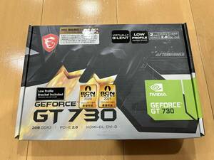 nVlDIA msi GEFORCE GT 730 グラフィックボード