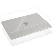 MacBook Pro Retina13.3インチ(A1425/A1502)用 クリア ハードケース　上下カバー 分離式 保護シェルケース ホワイト_画像6