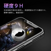 iPhone 12 mini 5.4inch用アンチグレア ガラスフィルム非光沢 反射防止 5D耐衝撃 硬度9H 極薄 ラウンドエッジ加工_画像3