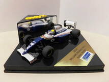 11123B◎ONYX ミニカー 202A ウイリアムズ ルノー FW16 アイルトン・セナ WILLIAMS RENAULT Ayrton Senna オニキス◎中古_画像2