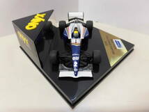 11123B◎ONYX ミニカー 202A ウイリアムズ ルノー FW16 アイルトン・セナ WILLIAMS RENAULT Ayrton Senna オニキス◎中古_画像5