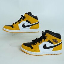 NIKE/ナイキ AIR JORDAN 1 MID TAXI/エアジョーダン1 ミッド タクシー 554724-701/26.5 /080_画像4