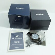 CASIO/カシオ OCEANUS/オシアナス 革ベルト タフソーラー OCW-M700 /000_画像10