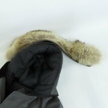 ☆【JPタグ】CANADA GOOSE/カナダグース JASPER PARKA ジャスパー ダウンジャケット Graphite 3438JM/S /100_画像9