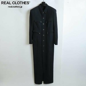 ☆yohji yamamoto/ヨウジヤマモト ロングコート レディース ブラック FE-J47-920/S /080