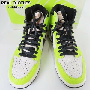 NIKE/ナイキ AIR JORDAN1 RETRO HIGH OG VOLT/エアジョーダン1 ボルト 555088-702/27 /080