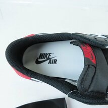 NIKE/ナイキ AIR JORDAN 1 RETRO LOW OG/エアジョーダン1 レトロ ロー ブラック トゥ CZ0790-106 /27 /080_画像5