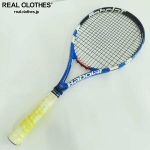 (2)Babolat/バボラ PURE Drive/ ピュアドライブ 硬式 テニスラケット ホワイト ケース付き 同梱×/D1X