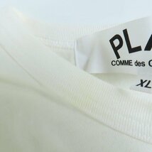 ☆PLAY COMME des GARCONS/プレイ コム デ ギャルソン ハート刺繍 Tシャツ OB-T102/XL /LPL_画像6