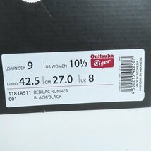 Onitsuka Tiger/オニツカタイガー EBILAC RUNNER/ローカットスニーカー1183A511 001/27 /080_画像10