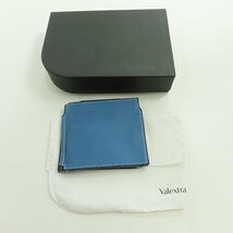 Valextra/ヴァレクストラ GRIP SPRING/グリップスプリング マネークリップ 財布 コバルトブルー /000_画像8