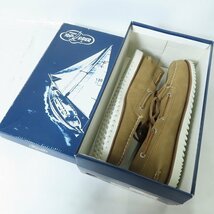 SPERRY TOPSIDER/スペリートップサイダー RAZORFISH TAN SUEDE 1285113 9.5 /080_画像9