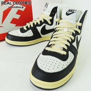 NIKE/ナイキ TERMINATOR HIGH Black and Phantom ターミネーター ハイ ブラック/ファントム FD0394-030 /26 /080