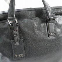 TUMI/トゥミ 2WAY BEACON HILL/ビーコンヒル レザー ブリーフケース ブラック 68517D /080_画像4