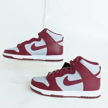 NIKE/ナイキ DUNK HI RETRO/ダンク ハイ レトロ Dark Beetroot and Wolf Grey DD1399-600/28.5 /080_画像4