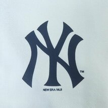 ☆【未使用】NEW ERA/ニューエラ オーバーサイズド ポロシャツ MLB Apparel ニューヨーク・ヤンキース ホワイト 13516807 XXL /000_画像7