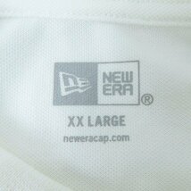 ☆【未使用】NEW ERA/ニューエラ オーバーサイズド ポロシャツ MLB Apparel ニューヨーク・ヤンキース ホワイト 13516807 XXL /000_画像3