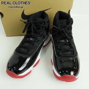 NIKE/ナイキ AIR JORDAN 11 RETRO BRED/エアジョーダン11 レトロ ブレッド 378037-061/26.5 /080