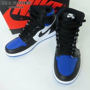 NIKE/ナイキ AIR JORDAN 1 RETRO HIGH OG ROYAL TOE/エアジョーダン1 ロイヤル トゥ 555088-041/27 /080