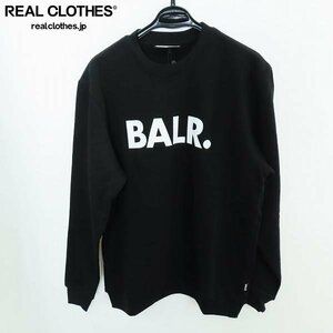 ☆【未使用】BALR/ボーラー BRAND STRAIGHT CREWNECK クルーネックスウェット B1262 1022/XL /060