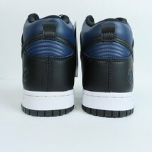 【未使用】NIKE×FRAGMENT DESIGN/ナイキ×フラグメントデザイン DUNK HI/ダンク ハイ ミッドナイトネイビー DJ0383-400 27 /080_画像2