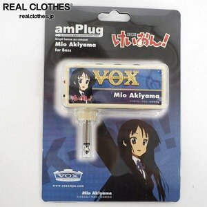 【未使用】VOX/ヴォックス amPlug アンプラグ AP-MIO Mio Akiyama for Bass/ベース用 けいおん！ 秋山澪モデル /000