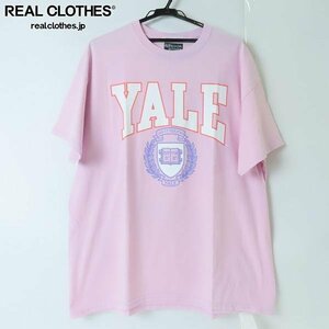 ☆(1)THE BOOK STORE/ブックストア 90S YALE LOGO BIG TEE Tシャツ 半袖 パープル/L /LPL