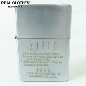 ZIPPO/ジッポー 1937レプリカ ZIPPOロゴ/1932/英文刻印 1992年製 /LPL