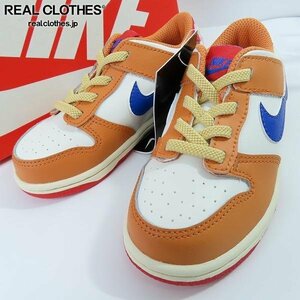 【未使用】NIKE/ナイキ Dunk Low Hot Curry Game Royal (TD)DH9761-101/15 /060