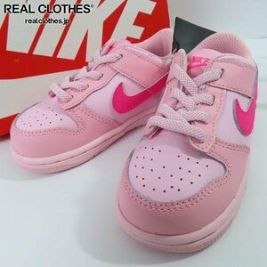 (2)【未使用】NIKE/ナイキ DUNK LOW TDE Triple Pink DH9761-600/14 /060