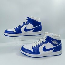 【未使用】NIKE/ナイキ WMNS AIR JORDAN 1 MID エアジョーダン1 ミッド BQ6472-104/29 /080_画像4