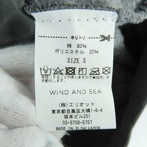 ☆【未使用】WIND AND SEA /ウィンダンシー SEA (sea-alive) HOODIE パーカー WDS-21S-TPS-03/S /060_画像4