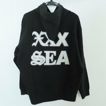 ☆【未使用】WIND AND SEA×God Selection XXX/ウィンダンシー×ゴッドセレクション パーカー WDS-C-GOD-23-Q3-09 ブラック/L /060_画像2