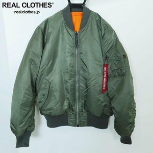 ☆ALPHA INDUSTRIES/アルファインダストリーズ WAIPER別注 MA-1 CORESPEC フライトジャケット 2000-459/L /080