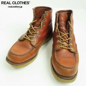 RED WING/レッドウィング 半円犬タグ アイリッシュセッター ブーツ 875 7E /080