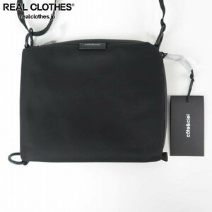 【未使用】Cote&Ciel/コートエシエル Inn S Sleek Black/スリーク ショルダーバッグ サコッシュ ブラック 28932 /LPL